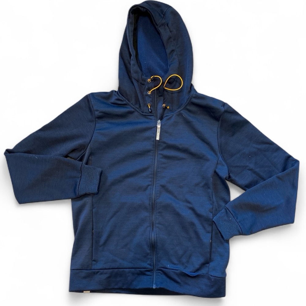 Bench Dark Blue Hooded Performance Jacket